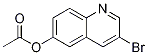 3-bromoquinolin-6-yl acetate CAS#: 1022151-47-8