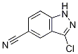 3-chloro-1H-indazole-5-carbonitrile CAS#: 1000341-16-1