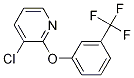 3-chloro-2-[3-(trifluoromethyl)phenoxy]pyridine CAS#: 197565-66-5