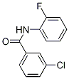 3-chloro-N-(2-fluorophenyl)benzamide CAS#: 196804-53-2