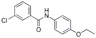 3-chloro-N-(4-ethoxyphenyl)benzamide CAS#: 196803-93-7