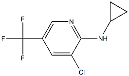 3-chloro-N-cyclopropyl-5-(trifluoromethyl)pyridin-2-amine CAS#: 1031619-96-1