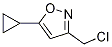 3-(chloromethyl)-5-cyclopropylisoxazole CAS#: 1060817-59-5