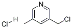 3-(chloromethyl)-5-methylpyridine hydrochloride CAS#: 1007089-84-0