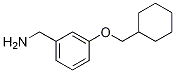 [3-(cyclohexylmethoxy)phenyl]methanamine CAS#: 1019128-90-5