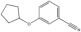 3-(cyclopentyloxy)benzonitrile CAS#: 1016837-06-1