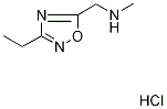 [(3-ethyl-1,2,4-oxadiazol-5-yl)methyl]methylamine hydrochloride CAS#: 1042505-40-7
