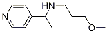 (3-methoxypropyl)[1-(pyridin-4-yl)ethyl]amine CAS#: 1042589-25-2