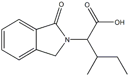 3-methyl-2-(1-oxo-1,3-dihydro-2H-isoindol-2-yl)pentanoic acid CAS#: 180923-81-3