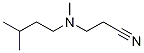 3-[methyl(3-methylbutyl)amino]propanenitrile CAS#: 1019125-05-3