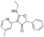 3(2H)-Furanone, 5-(ethylamino)-4-(4-methyl-2-pyridinyl)-2-phenyl- CAS#: 187591-68-0