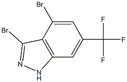 3,4-DIBROMO-6-TRIFLUOROMETHYL (1H)INDAZOLE CAS#: 1000342-43-7