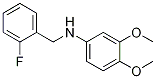 3,4-DiMethoxy-N-(2-fluorobenzyl)aniline, 97% CAS#: 1019543-39-5