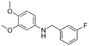 3,4-DiMethoxy-N-(3-fluorobenzyl)aniline, 97% CAS#: 1019488-75-5