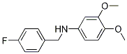 3,4-DiMethoxy-N-(4-fluorobenzyl)aniline, 97% CAS#: 1019542-69-8