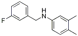 3,4-DiMethyl-N-(3-fluorobenzyl)aniline, 97% CAS#: 1019612-14-6