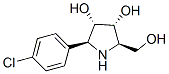 3,4-Pyrrolidinediol, 2-(4-chlorophenyl)-5-(hydroxymethyl)-, (2S,3S,4R,5R)- CAS#: 188744-95-8