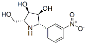 3,4-Pyrrolidinediol, 2-(hydroxymethyl)-5-(3-nitrophenyl)-, (2R,3R,4S,5S)- CAS#: 188745-00-8