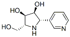 3,4-Pyrrolidinediol, 2-(hydroxymethyl)-5-(3-pyridinyl)-, (2R,3R,4S,5S)- CAS#: 188744-99-2
