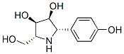 3,4-Pyrrolidinediol, 2-(hydroxymethyl)-5-(4-hydroxyphenyl)-, (2R,3R,4S,5S)- CAS#: 188744-98-1