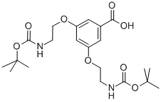 3,5-BIS[2-(BOC-AMINO)ETHOXY]-BENZOIC ACID CAS#: 187960-74-3