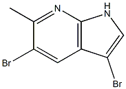 3,5-DIBROMO-6-METHYL-7-AZAINDOLE CAS#: 1000343-79-2