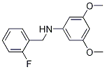 3,5-DiMethoxy-N-(2-fluorobenzyl)aniline, 97% CAS#: 1021097-73-3
