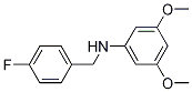 3,5-DiMethoxy-N-(4-fluorobenzyl)aniline, 97% CAS#: 1019590-96-5