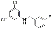 3,5-Dichloro-N-(3-fluorobenzyl)aniline, 97% CAS#: 1040010-63-6