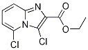 3,5-Dichloroimidazo[1,2-a]pyridine-2-carboxylic acid ethyl ester CAS#: 1000018-01-8