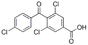 3,5-dichloro-4-(4-chlorobenzoyl)benzoic acid CAS#: 179999-39-4