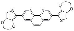 3,8-Bis(2,3-dihydrothieno[3,4-b][1,4]dioxin-5-yl)-1,10-phenanthroline CAS#: 1001330-07-9