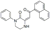 (3E)-3-(2-naphthalen-1-yl-2-oxo-ethylidene)-1-phenyl-piperazin-2-one CAS#: 178408-30-5