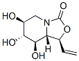 3H-Oxazolo[3,4-a]pyridin-3-one, 1-ethenylhexahydro-6,7,8-trihydroxy-, (1S,6S,7R,8R,8aS)- (9CI) CAS#: 185533-43-1
