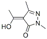 3H-Pyrazol-3-one, 2,4-dihydro-4-(1-hydroxyethylidene)-2,5-dimethyl-, (4Z)- CAS#: 179985-33-2