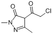 3H-Pyrazol-3-one, 4-(chloroacetyl)-2,4-dihydro-2,5-dimethyl- (9CI) CAS#: 185746-06-9