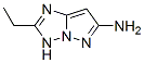 3H-Pyrazolo[1,5-b][1,2,4]triazol-6-amine,  2-ethyl- CAS#: 197355-63-8