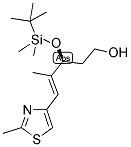 (-)-(3S,4E)-3-([TERT-BUTYL(DIMETHYL)SILYL]OXY)-4-METHYL-5-(2-METHYL-1,3-THIAZOL-4-YL)PENT-4-EN-1-OL CAS#: 188899-14-1