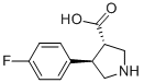 (3S,4R)-4-(4-FLUOROPHENYL)PYRROLIDINE-3-CARBOXYLIC ACID CAS#: 1047651-77-3
