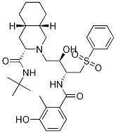 (3S,4aS,8aS)-N-(1,1-DiMethylethyl)decahydro-2-[(2R,3R)-2-hydroxy-3-[(3-hydroxy-2-Methylbenzoyl)aMino]-4-(phenylsulfonyl)butyl]-3-isoquinolinecarboxaMide CAS#: 1041389-29-0
