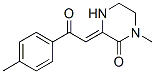 (3Z)-1-methyl-3-[2-(4-methylphenyl)-2-oxo-ethylidene]piperazin-2-one CAS#: 178408-16-7