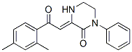(3Z)-3-[2-(2,4-dimethylphenyl)-2-oxo-ethylidene]-1-phenyl-piperazin-2- one CAS#: 178408-23-6