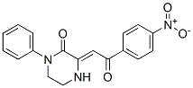 (3Z)-3-[2-(4-nitrophenyl)-2-oxo-ethylidene]-1-phenyl-piperazin-2-one CAS#: 178408-29-2