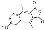 (3Z,4E)-3-(BUTAN-2-YLIDENE)-4-(1-(4-METHOXYPHENYL)ETHYLIDENE)DIHYDROFURAN-2,5-DIONE CAS#: 182677-62-9