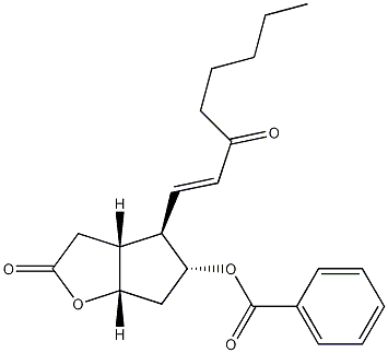 (3aR,4R,5R,6aS)-5-(Benzoyloxy)hexahydro-4-(3-oxo-1-octen-1-yl)-2H-cyclopenta[b]furan-2-one CAS#: 185225-06-3