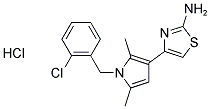 4-[1-(2-CHLOROBENZYL)-2,5-DIMETHYL-1H-PYRROL-3-YL]-1,3-THIAZOL-2-AMINE HYDROCHLORIDE CAS#: 1052548-30-7