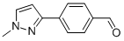 4-(1-METHYL-1H-PYRAZOL-3-YL)BENZALDEHYDE CAS#: 179055-27-7