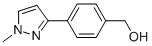 [4-(1-Methyl-1H-pyrazol-3-yl)phenyl]methanol CAS#: 179055-20-0