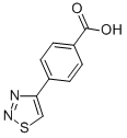 4-(1,2,3-THIADIAZOL-4-YL)BENZOIC ACID CAS#: 187999-31-1