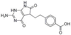 4-[2-(2-AMino-4,5,6,7-tetrahydro-4,6-dioxo-3H-pyrrolo[2,3-d]pyriMidin-5-yl)ethyl]benzoic Acid CAS#: 193265-47-3